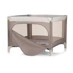 Box Pieghevole Chipolino Pop Up Orso Beige 100x100 cm - lettini da viaggio
