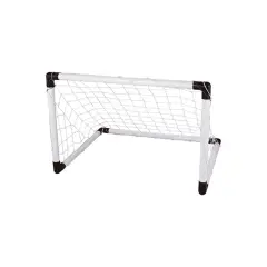Set Calcio 2 in 1 con Rete, Pallone e Pompa – 185x122x66 cm - Attrezzature sportive