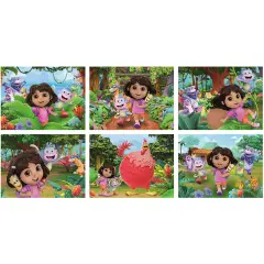 Cubi 12 Dora The Explorer - Puzzle in cartone