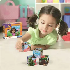 Cubi 12 Dora The Explorer - Puzzle in cartone