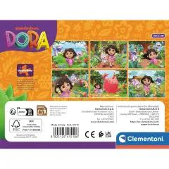Cubi 12 Dora The Explorer - Puzzle in cartone