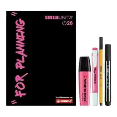 Tinta Unita Stabilo Diario 12 mesi con Accessori Stabilo - diari