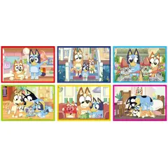 Cubi 6 - Bluey - Puzzle in cartone