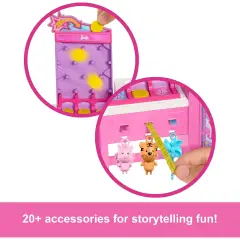 Barbie Malibu e Chiosco Zucchero Filato con 20 Accessori - collezionabili bambina