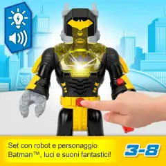 Imaginext DC Super Friends Batman Insider e l Bat Bot - action figures ed accessori