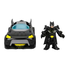 Imaginext Dc Super Friends Metal Force Batmobile - action figures ed accessori