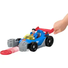 Imaginext Dc Super Friends Metal Force Supermobile - action figures ed accessori