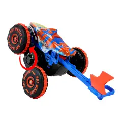 Hot Wheels Monster Trucks Tiger Shark Super Scalatore Radiocomando - radiocomandi