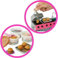 Barbie Dream Camper HRJ78 with 60+ Accessories and 7 Play Areas - collectible baby girl