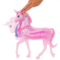 Barbie Unicorno Luci e Suoni Interattivo con 20 Funzioni - collezionabili bambina