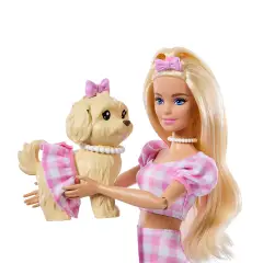 Barbie Cuccioli a Passeggio Bambola Bionda - collezionabili bambina