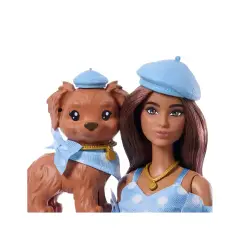 Barbie Cuccioli a Passeggio Bambola Castana - collezionabili bambina
