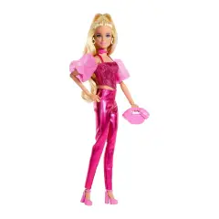 Barbie Deluxe Style n.5 Rosa Metallizzato con Accessori - collezionabili bambina