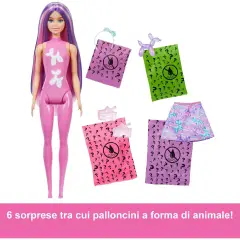 Barbie Color Reveal Serie Baloon Animals - collezionabili bambina