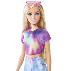 Barbie Malibu Beach Detectives con Outfit Tie-Dye e Accessori - collezionabili bambina