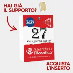 Calendario Filosofico Ricarica 2027 10x14 cm - agende