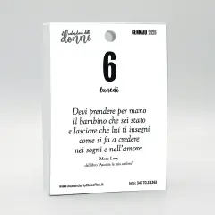 Calendario Filosofico Donne Ricarica 10x14 cm - agende