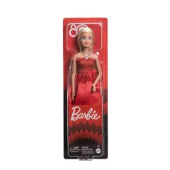 Mattel 80th Anniversary Barbie with Ruby Red Dress - collectible baby girl