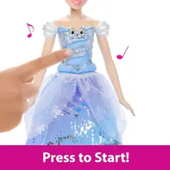 Disney Princess Cenerentola Ballo Incantato con Luci e Suoni - collezionabili bambina