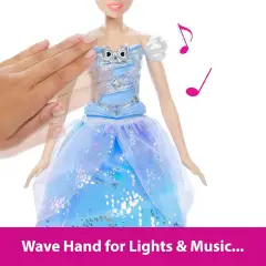 Disney Princess Cenerentola Ballo Incantato con Luci e Suoni - collezionabili bambina
