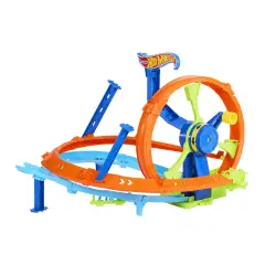 Hot Wheels Pista Loop Rotante con Macchinina Inclusa - Veicoli, garage e piste