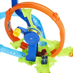 Hot Wheels Pista Loop Rotante con Macchinina Inclusa - Veicoli, garage e piste
