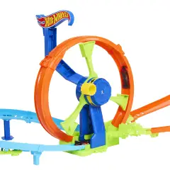 Hot Wheels Pista Loop Rotante con Macchinina Inclusa - Veicoli, garage e piste