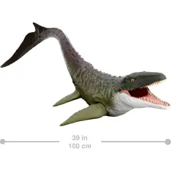 Jurassic World Rebirth Mosasauro Super Colossale Snodato - action figures ed accessori