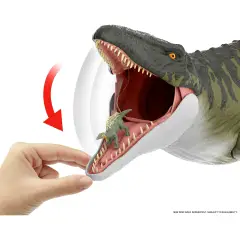 Jurassic World Rebirth Mosasauro Super Colossale Snodato - action figures ed accessori