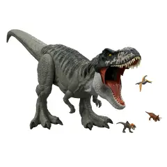 Jurassic World Rebirth T-Rex Super Colossale Snodato - action figures ed accessori