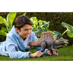 Jurassic World Rebirth Spinosauro Attacco Furioso - action figures ed accessori