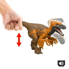 Jurassic World Rebirth Utahraptor Ruggito Selvaggio 30 cm - action figures ed accessori