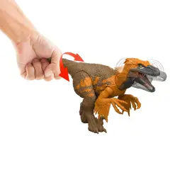 Jurassic World Rebirth Utahraptor Ruggito Selvaggio 30 cm - action figures ed accessori