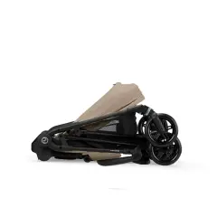 Passeggino Melio Carbon Almond Beige Cybex - passeggini