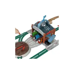 Il trenino Thomas Pista Centro Di Consegna Barili - Veicoli, garage e piste