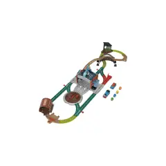 Il trenino Thomas Pista Centro Di Consegna Barili - Veicoli, garage e piste