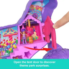Polly Pocket Gattino delle Feste con 23 Sorprese e Mini Bambole - collezionabili bambina