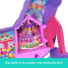 Polly Pocket Gattino delle Feste con 23 Sorprese e Mini Bambole - collezionabili bambina
