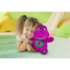 Barney Canterino Peluche con Suoni e Canzoni Multilingue 25 cm - peluches 0/36 mesi