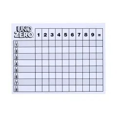 UNO Zero Mattel – Gioco da Tavolo con Punteggio Basso - Giochi di società