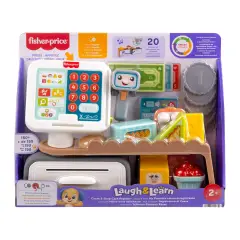 Registratore di Cassa Fisher-Price con Suoni e Accessori 2+ Anni - Primi giochi