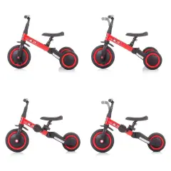 Triciclo - Bicicletta Smarty 2 in 1 Rosso - Tricicli e primi passi