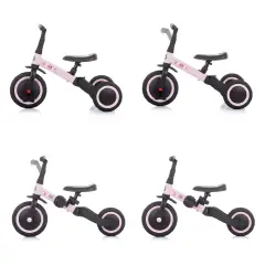 Triciclo - Bicicletta Smarty 2 in 1 Rosa - Tricicli e primi passi