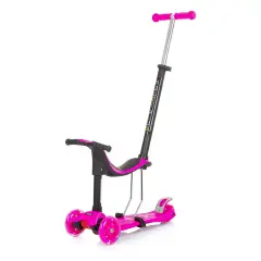 Monopattino Multi Plus 3 in 1 Rosa - monopattini