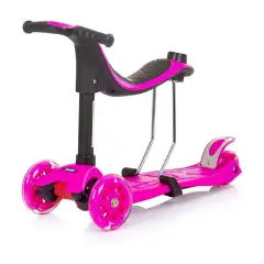 Monopattino Multi Plus 3 in 1 Rosa - monopattini