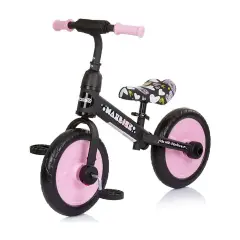 Bicicletta Max 2 in 1 Rosa - Tricicli e primi passi