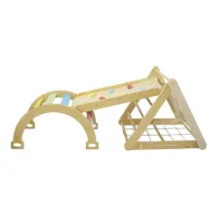 Centro Multididattico Per Bambini In Legno 6 in 1 - Percorsi psicomotori