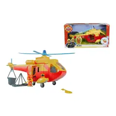 Sam il Pompiere Elicottero Wallaby con Accessori - play set