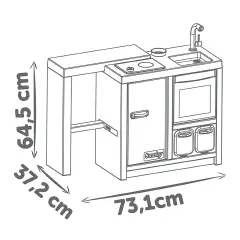 Cucina Con Isola E Accessori - Cucine e gioco simbolico