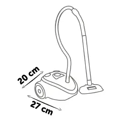 Rowenta Aspirapolvere Vacuum Cleaner Aspirapolvere Giocattolo - Cucine e gioco simbolico